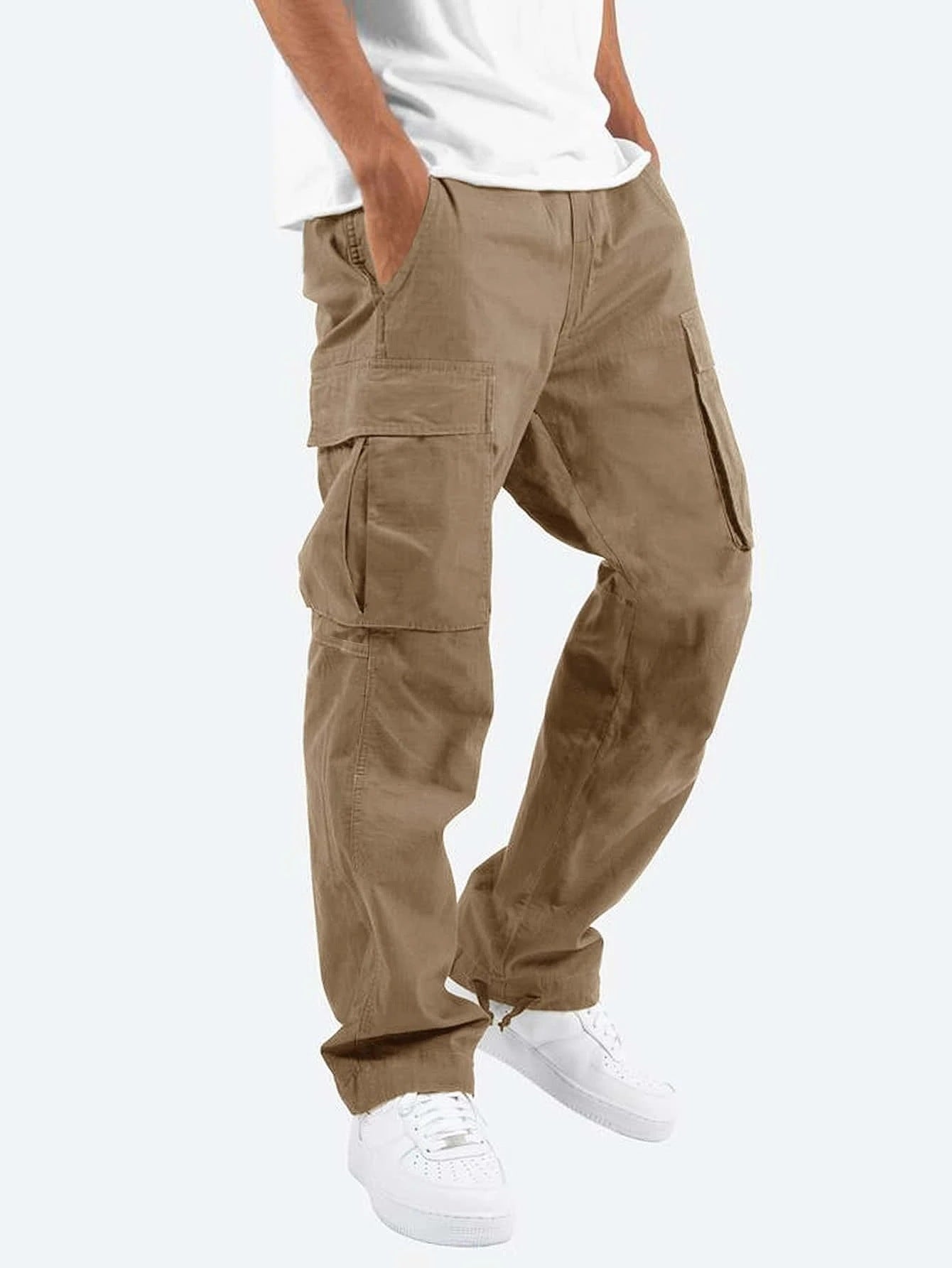 Sommerfeld™ | Herren Cargo-Hose mit weitem Schnitt – Freizeit & Utility-Hose